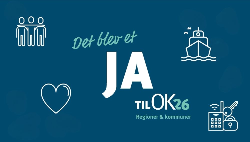 Billede til den relaterede nyhed OK26: Klart ja fra medlemmer i kommuner og regioner