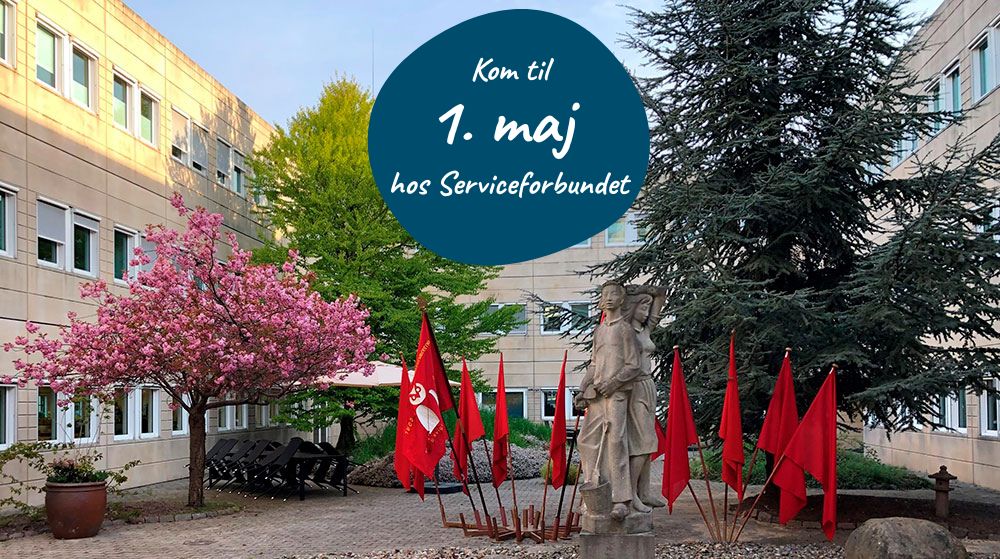 Billede til den relaterede nyhed Fejr 1. maj med Serviceforbundet og DSU