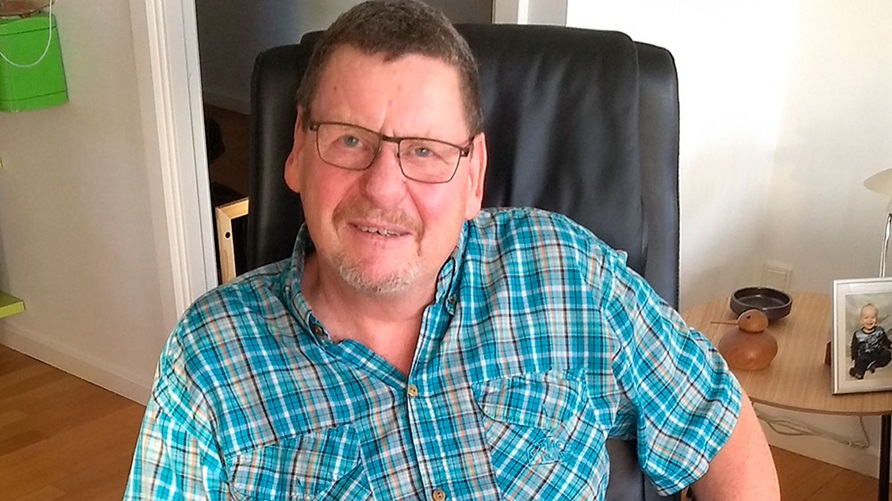 Billede til nyheden Leif fik smadret ryggen: Seniorpension giver ro på livet