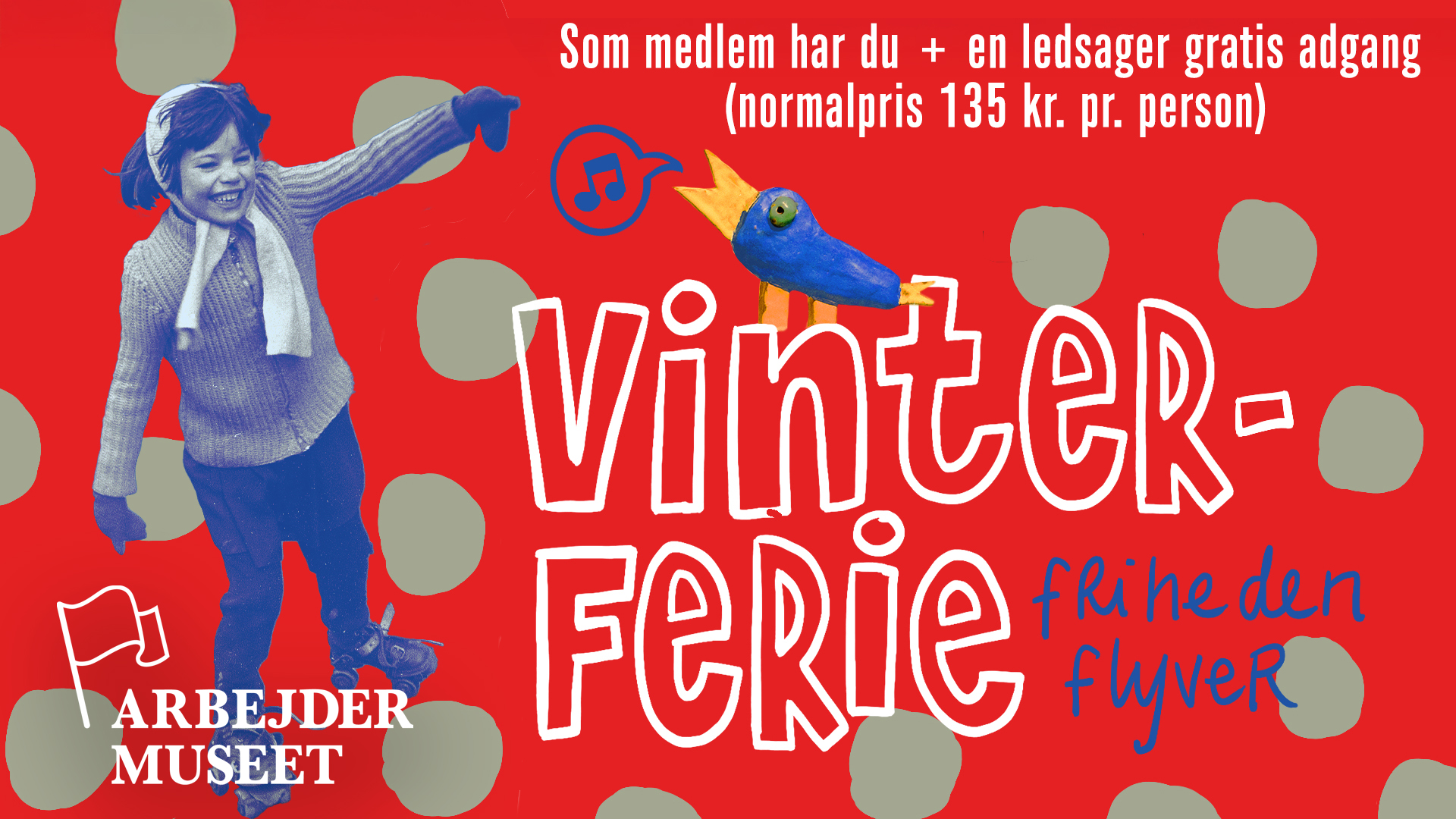 Billede til den relaterede nyhed Gratis vinterferieoplevelser for hele familien på Arbejdermuseet