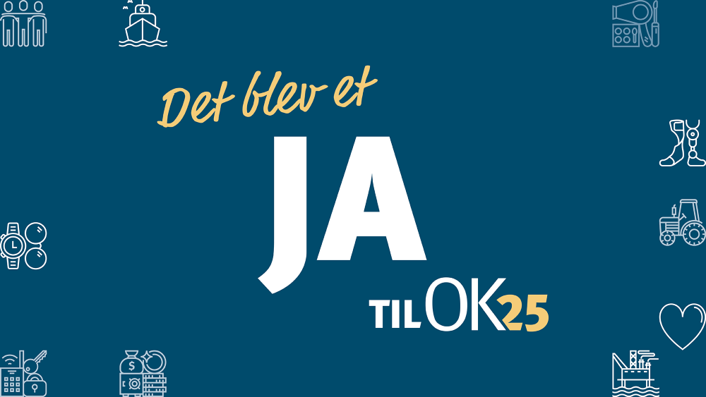 Billede til den relaterede nyhed OK25: Det blev et stort ja
