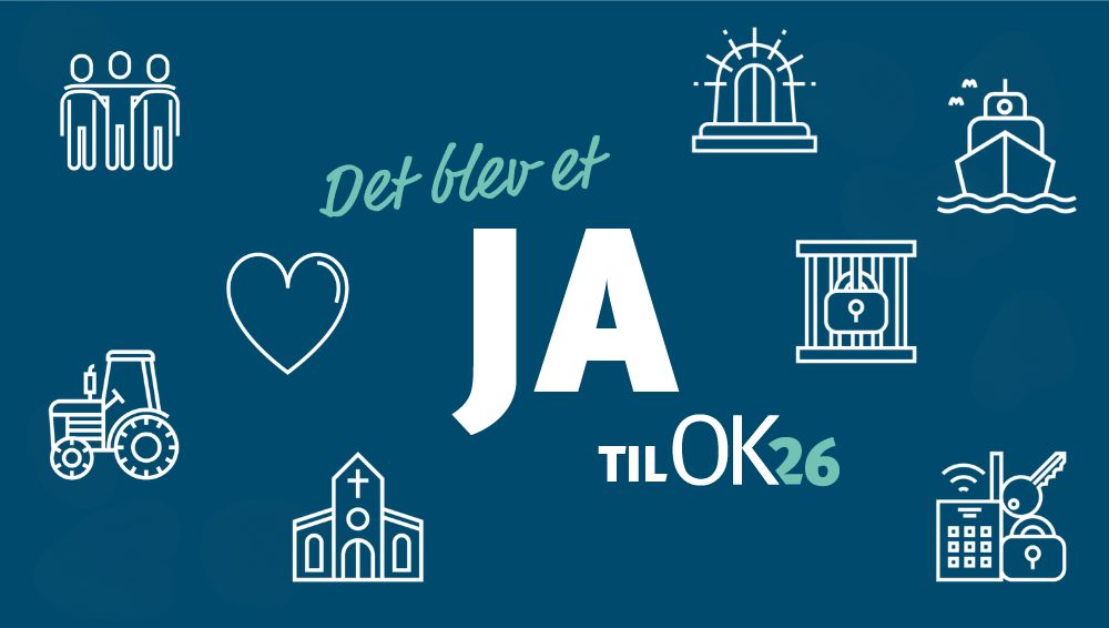 Billede til den relaterede nyhed Stort ja til OK26 fra Serviceforbundets medlemmer i staten