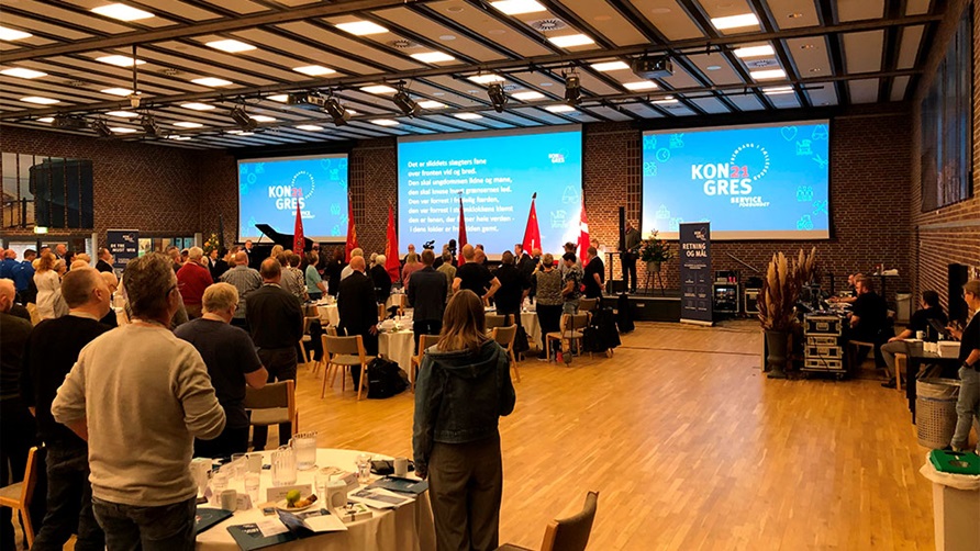 Billede til nyheden Serviceforbundets kongres 2021 er skudt i gang