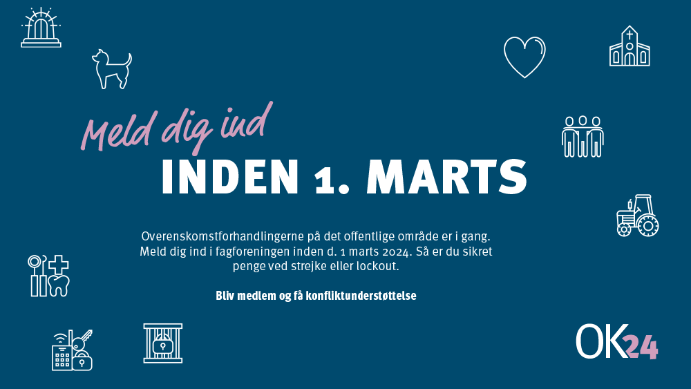 Billede til nyheden OK24 Tip kollega om at blive sikret i tilfælde af konflikt