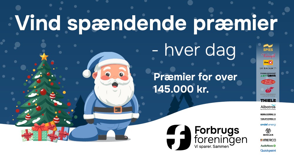 Billede til den relaterede nyhed Vind store præmier i Forbrugsforeningens julekalender