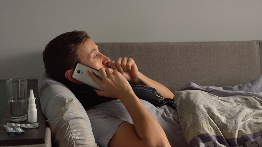 Billede til nyheden Må min arbejdsgiver ringe, når jeg er syg