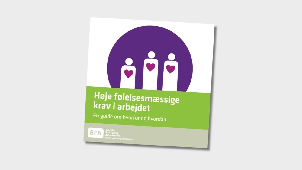 Billede til den relaterede nyhed Ny temaside sætter fokus på høje følelsesmæssige krav i arbejdet